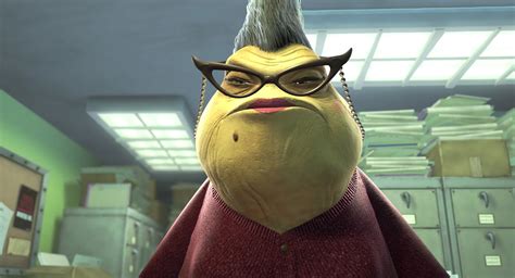 monsters inc reception lady.